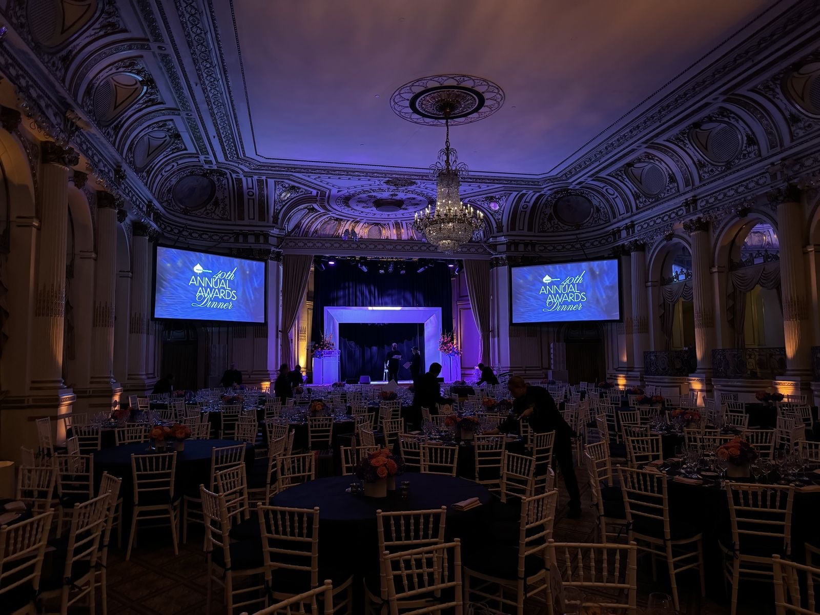 We produce the event